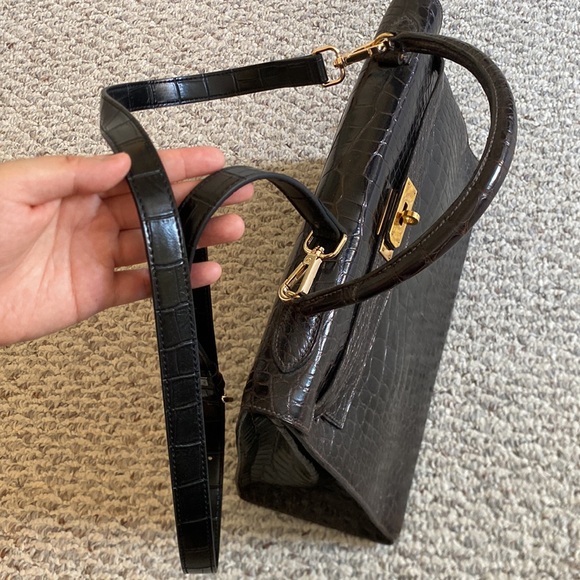 Hermes Kelly 35 crocodile - Picture 12 of 17